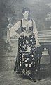Female folk dress from Posavina, late 19th and early 20th century, Magazine "Bosna", Belgrade City Library, 1910.