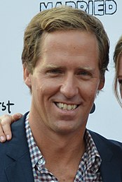 Photo of Nat Faxon at the premiere of You're the Worst in 2014.