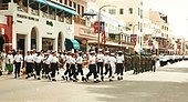 Queen's Birthday Parade on Front Street in June, 2000