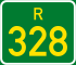 Regional route R328 shield