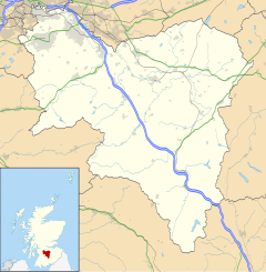 Coalburn is located in South Lanarkshire