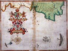 The English pursue the Spanish fleet east of Plymouth on 31 July – 1 August 1588 (N.S.)