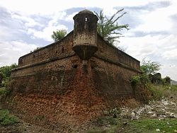 A picture of Vandavasi fort