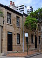 Terraces on Denham Street, Surry Hills. Completed 1858[22]