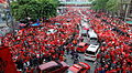 Image 10United Front for Democracy Against Dictatorship, Red Shirts, protest on Ratchaprasong intersection in 2010. (from History of Thailand)