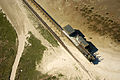 Aerial view of the narrow gauge railway