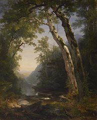 The Catskills, 1859 painting by Asher Brown Durand depicting the Catskills using the "sublime landscape" approach[22]