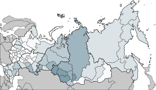 Distribution of Germans, 2010