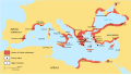 Greek colonisation in 550 BC.