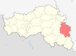 阿列克谢耶夫卡区的位置