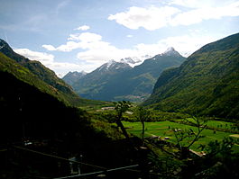 Malvaglia village in Serravalle