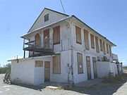 Back view of the Morristown Hotel /Store.