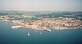 Penzance Harbour and surrounding area as seen from the air