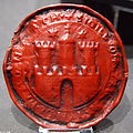 1253/55年第二款城市印章的印記（複製品）