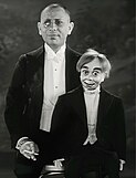 Otto (right) in The Great Gabbo