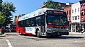 Metrobus Route 54 running along 14th Street