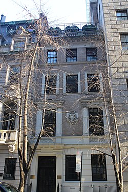 View of the facade