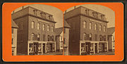 Bank Block, Dexter, Maine, 1876.