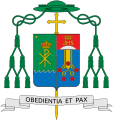 Coat of arms as Bishop of Tagum