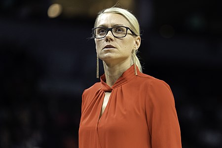 Assistant Coach of Dallas Wings Erin Phillips 2019
