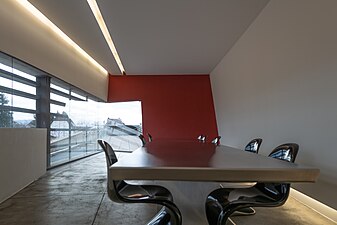 Vitra Fire Station conference room