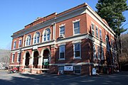 Hardwick High School, Gilbertville, Massachusetts, 1910.