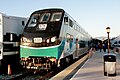 Metrolink Hyundai-Rotem cab car at LAUPT