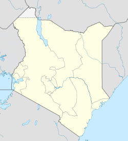 卡卡梅加在肯尼亚的位置