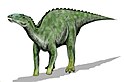 An artist's restoration of Kritosaurus
