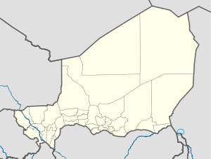 Aouderas is located in Niger