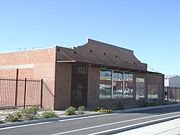 The Modern Food Market building was built in 1948 and is located at 1737 E. Washington Ave. This property is recognized as historic by the Asian American Historic Property Survey of the City of Phoenix.