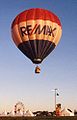 A RE/MAX hot air balloon.