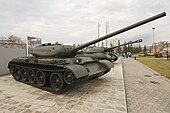 二战后T-54-1原型 炮塔与T-34/85类似