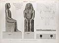 1800年埃及记述中有关门农巨像的插图