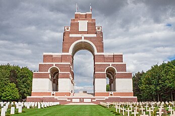 Thiepval Memorial to the Missing of the Somme, France (1928–1932)