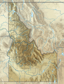 Monida Pass is located in Idaho