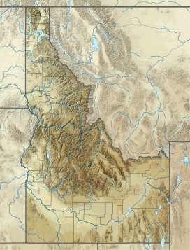 Williams Peak is located in Idaho