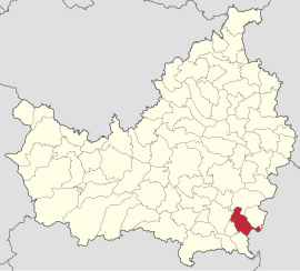 Location in Cluj County