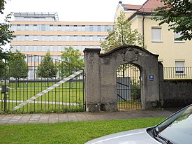 Munich Gasworks as it appeared in 2011 (building on the right)