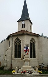 The church in Frolois