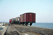 Goods train on the Wangerooge Island Railway