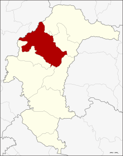 District location in Yasothon province