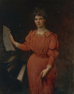 Blanche Partington by J. H. E. Partington, 1891.