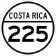 National Secondary Route 225 shield}}