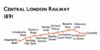 Central London Railway, 1891