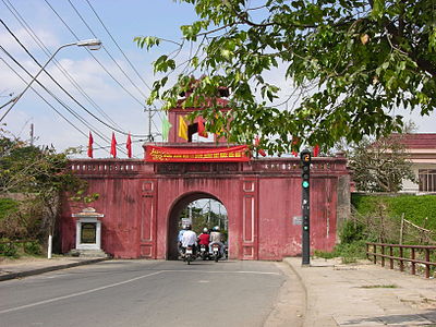 Eastern city gate of Diên Khánh town