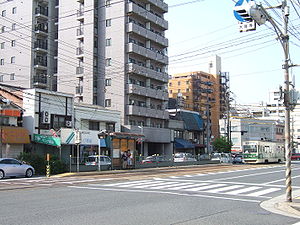 横川站、广岛站方向月台