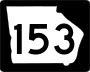 State Route 153 marker