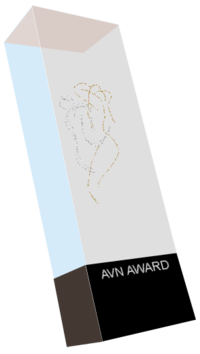 2015 AVN Awards Statuette
