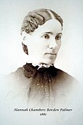 Hannah Borden Palmer, temperance reformer